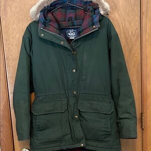 Vintage women’s wool lined parka